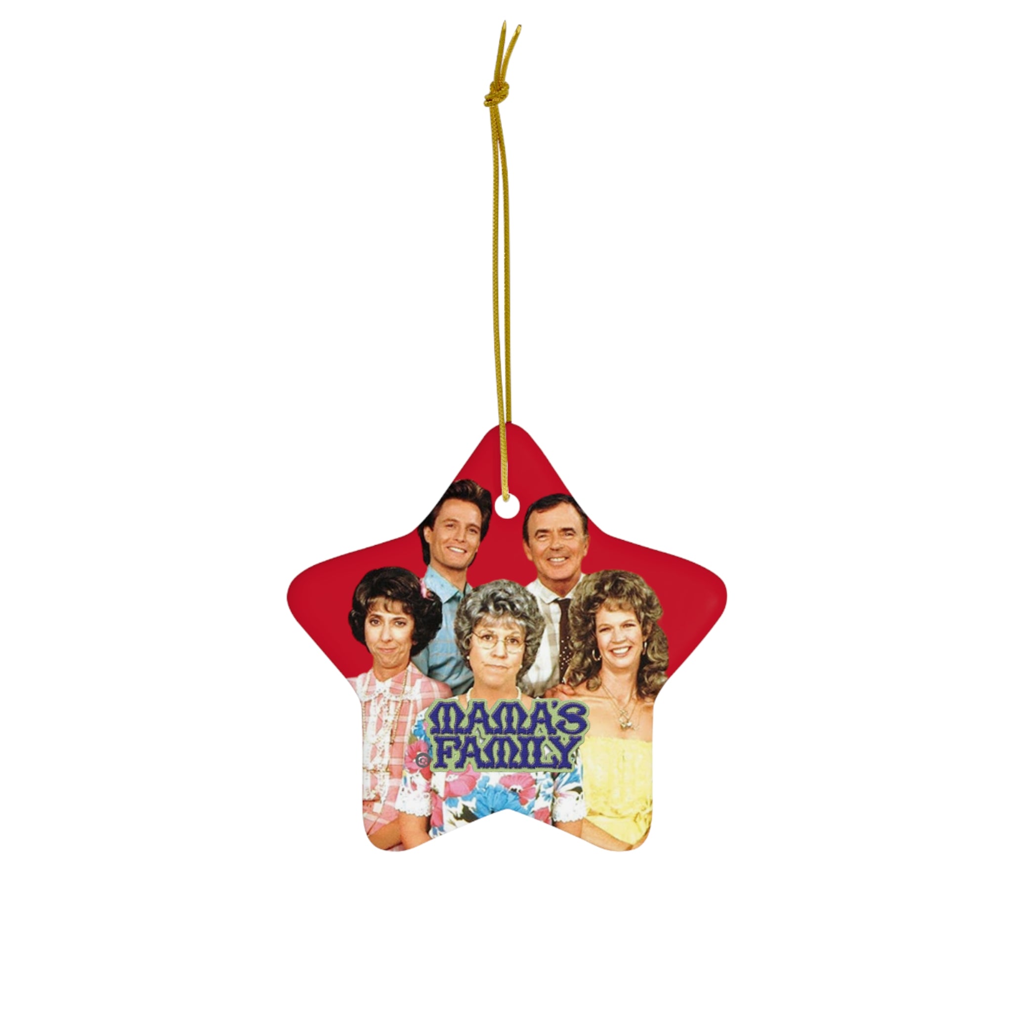 Mama's Family 80's TV Show- Ceramic Ornament, 4 Shapes - Creations by Chris and Carlos